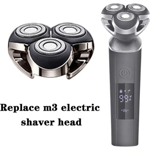 Xiaomi Replacement Electric Shave Heads Mens Beard Trimmer Wet and Dry Beard Shaver Washable 3D Head Automatic Grinding 5