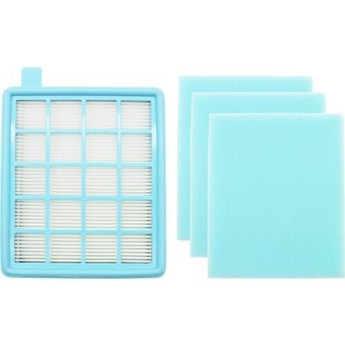 4pcs/lot Filter Mesh HEPA FILTER BUFFALO-MISTRAL For Philips Vacuum Cleaner FC8630 FC8631 FC8632 FC8633 FC8634 FC8635 FC8645