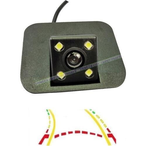 CCD Intelligent Dynamic Trajectory Tracks Rear View Camera For Geely Bo Yue 2016 -2018 License Plate camera