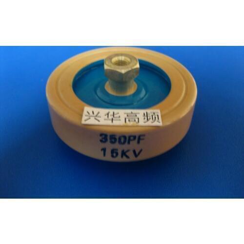 Round ceramics Porcelain high frequency machine new original high voltage CCG81-1 350PF 15KV 60KVA