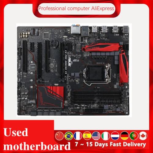 For Asus E3 PRO GAMING V5 Desktop Motherboard Socket LGA 1151 DDR4 C232 SATA3 USB3.0 Motherboard