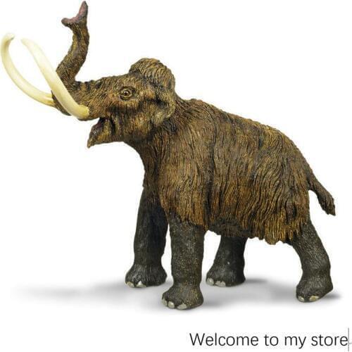 Pvc figure model toy Simulation animal model ancient times ice age mammoth child toy gift