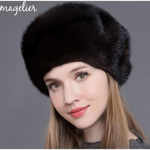 Женские вязаные шапки Natural Hagen China At AliExpress