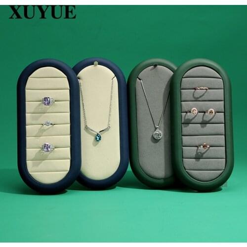 New Jewelry Display Plate Oval Ring Necklace tray receive jewelry plate display jewelry plate spot