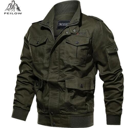 PEILOW Mens Spring Jackets