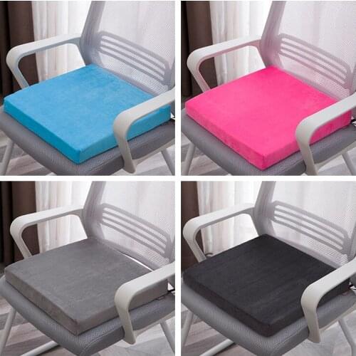 Natural Latex Seat Cushion Coccyx Pad Soft Orthopedic Sciatica Pillow Non-slip Latex Office Chair Pillows Tailbone Pain Relief