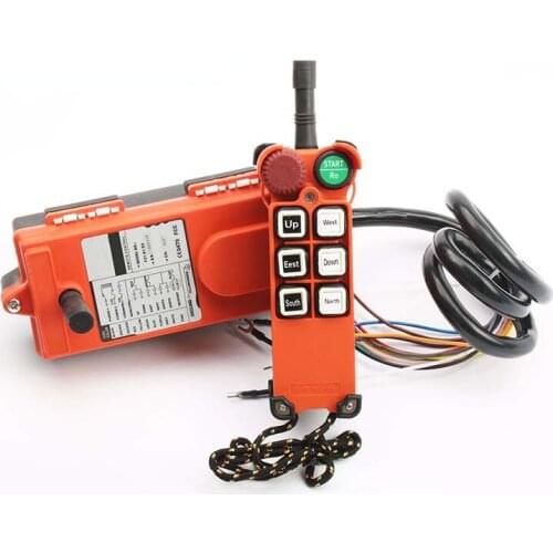 220V 12V 24V 380V Industrial remote controller switches Hoist Crane Control Lift Crane 1 transmitter + 1 receiver F21-E1 arrow