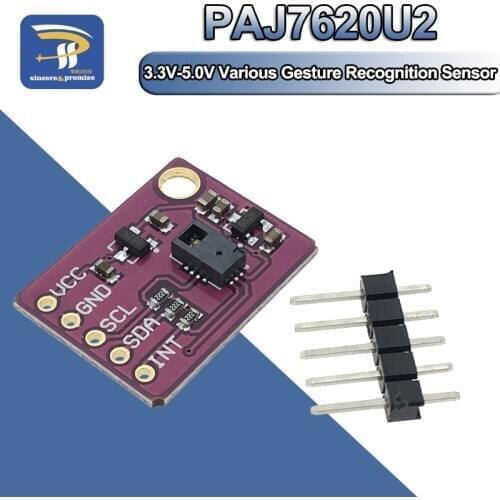 PAJ7620U2 Various Gesture Recognition Sensor Module For Arduino PAJ7620 Built-in 9 gesture IIC interface intelligent recognition
