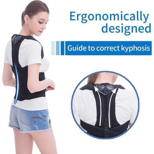 Posture Corrector Back Posture Brace Clavicle Support Stop Slouching and Hunching Adjustable Back Trainer Unisex