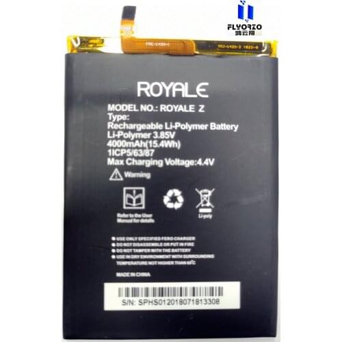 Brand new high quality 4000mAh ROYALE Z Battery For ROYALE Mobile phone