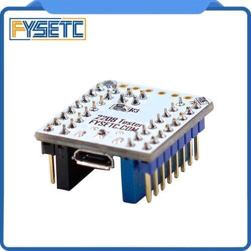 1pc TMC2208 Tester With Stackable Headers For Testing Or Flashing Parameter Modes Of TMC2208 Operation On USB To Serial Adapter