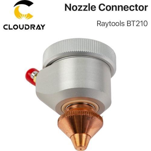 Cloudray Raytools Fiber Laser Cutting Head BT210 BT210S Nozzle Connection Part for Fiber Metal Cutting Machine