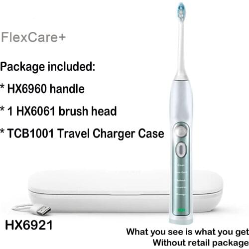 Philips Sonicare Flexcare+ Electric Toothbrush HX6960 Rechargerable Travel Charger w/o Retail box
