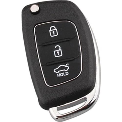 3 Buttons Remote Keyless Car Key Case For Hyundai ix35 ix45 Series