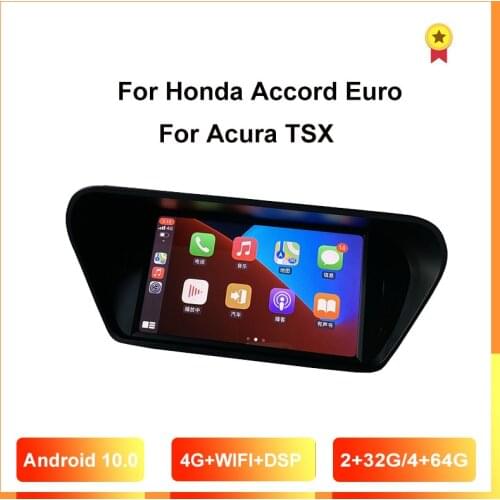 Android 8.1 ROM32GB Quad core for honda Accord 8 corsstour Europe 2008-2013 Car radio GPS Navigation Player Radio Multimedia HD