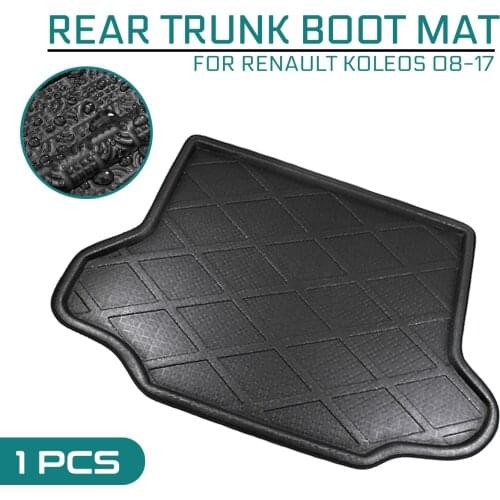 Car Carpet Rear Trunk Anti-mud Cover For Renault Koleos 2008 2009 2010 2011 2012 2013-2017 Floor Mat