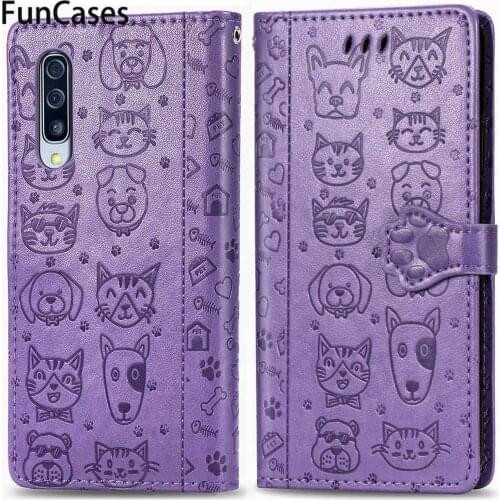 Dog Covers For Samsung A70S Wallet Flip Case Galaxy A30S A80 S10 A50S A20 Plus S20 Ultra A71 Lite A30 A51 S10E A40 A50 A90 A70