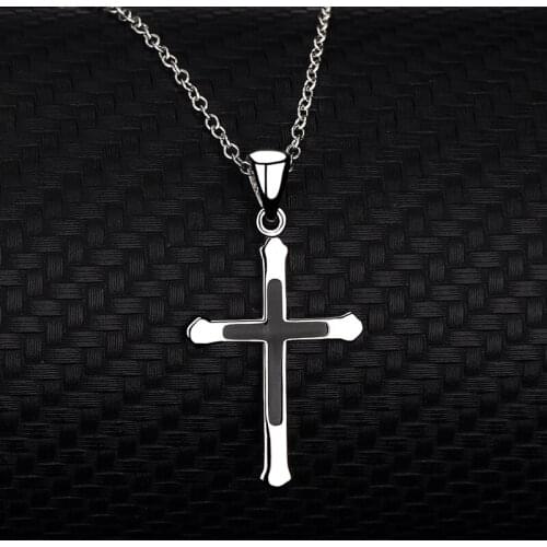 Europe And The United States Christian Cross Necklace for women Believers in jesus Jewelry Pendant Classic Factory wholesale