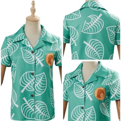 Animal Cosplay Crossing Timmy Tommy Cosplay Costume Short Sleeve Shirts Top Adult Timmy Tommy T-shirt