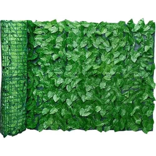 Artificial Leaf Privacy Fence Roll Wall Landscaping Fence Privacy Fence Screen Outdoor Garden Backyard Balcony Fence Privacy