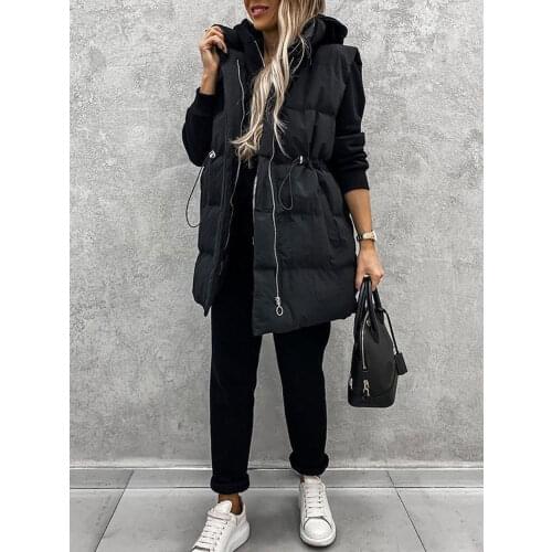 Женские длинные жилеты MCCKLE China At AliExpress