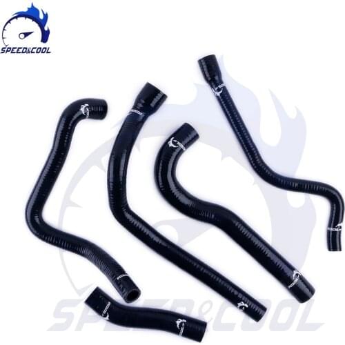 Motorcycle Silicone Radiator Coolant Tube Pipe Hose Kit For Triumph 955I Speed Triple 1997-2001 1998 1999 2000