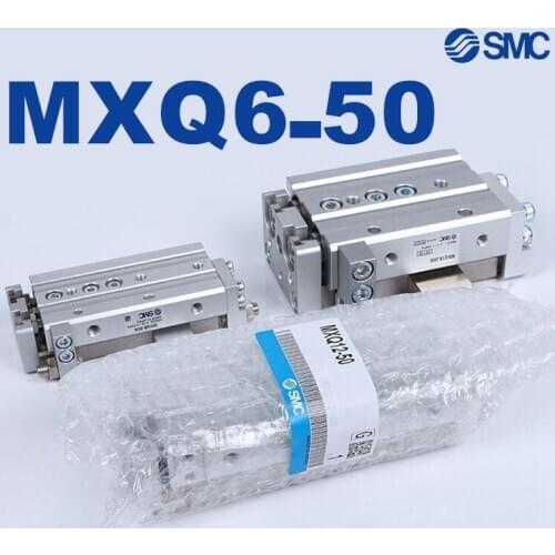 MXQ MXQ6 MXQ6L SMC MXQ6-50AS MXQ6-50AT MXQ6-50A MXQ6-50B Slide Guide Cylinder Pneumatic MXQ6-50BS MXQ6-50BT MXQ6-50C MXQ6-50CS
