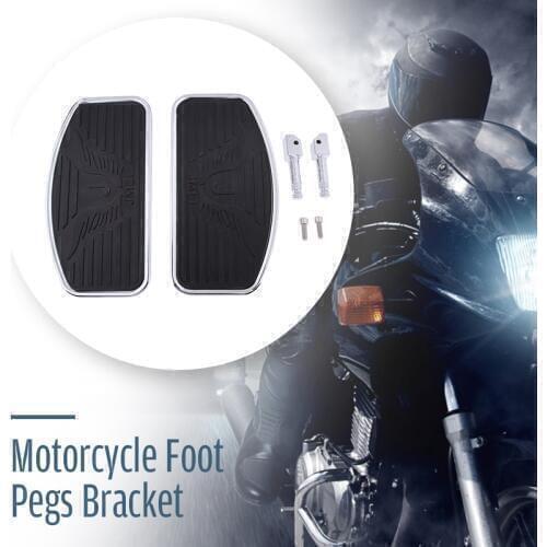 Motorcycle Billet MX Wide Foot Peg Pedal Rest Footpeg For Honda VTX 1300/1800 Boulevard /Intruder 9.4x4.9x0.6″ Moto Accessories