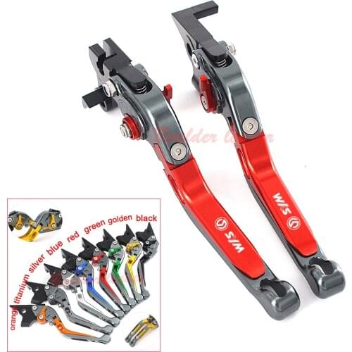 2019 Motorcycle Adjustable Folding Extendable Brake Clutch Lever For SYM gts 300i GTS300i all years