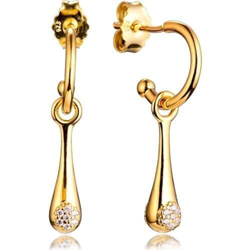 100% 925 Sterling Silver Earring Shine Modern LovePods Earrings for Women Earings Fashion Jewelry brincos