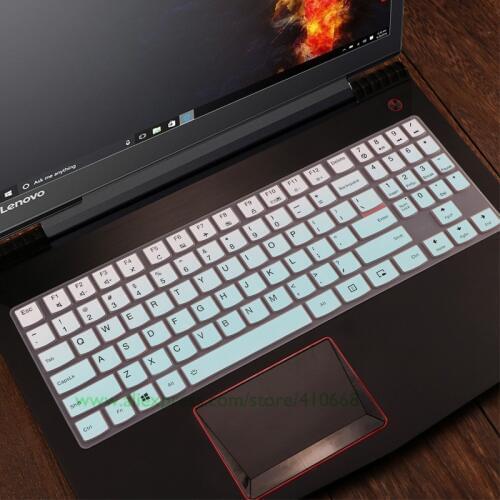 Silicone Keyboard Cover Protective Skin For Lenovo Legion R720 R730 Y520 Y720 Y7000 Y7000P Y540 Y9000K 15.6'' / Y730 Y740 17.3