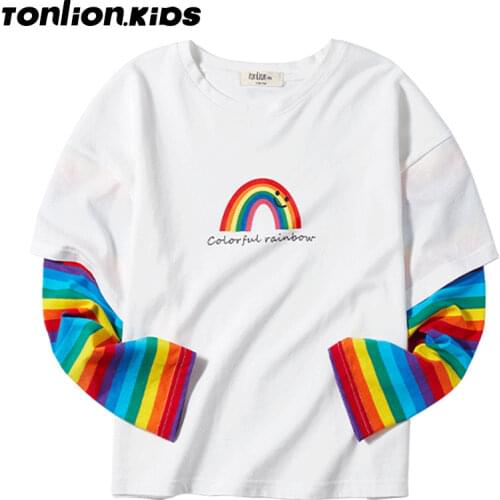 TON LION KIDS Long Sleeve Shirts For Girls