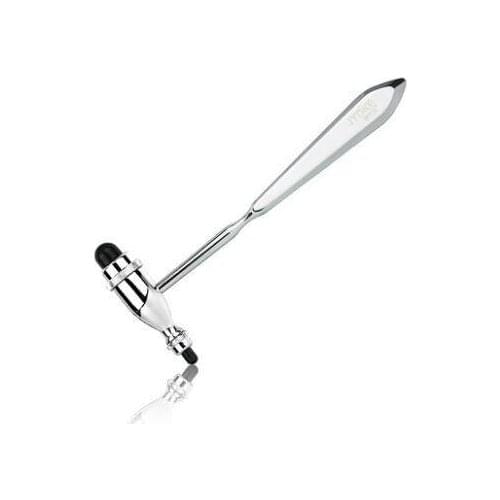 1Pc Top Quality Multifunction Neurological Aluminum Reflex Hammer Percussor Diagnostic Hammer Healthy Care Body Massage Free