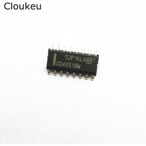 10Pcs CD4051BM SOP-16 CD4051