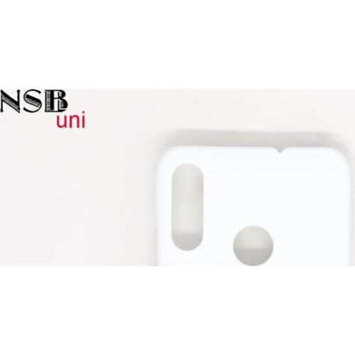 10 Piece Empty Case For 3D Sublimation Phone Case For MOTO E6 PLUS 3D Sublimation Transfer Mobile Phone Covers White Blank Cover