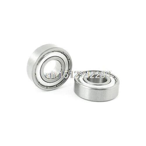 2 Pcs 35mm Diameter Groove Roller Blade Ball Wheel 6202Z Bearings