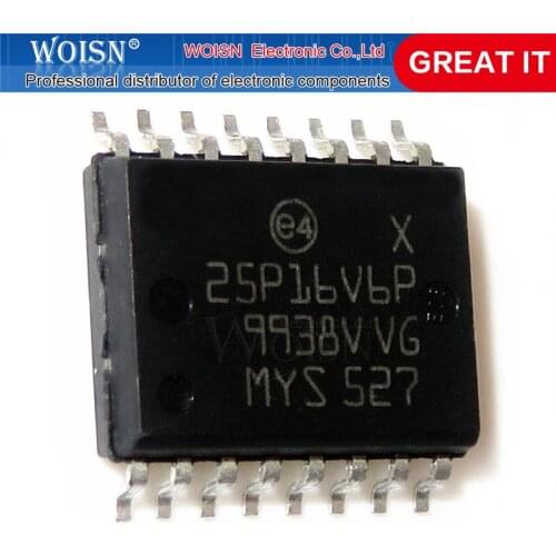 2pcs/lot M25P16-VMF6TP 25P16V6P 25P16 M25P32-VMF6TP 25P32V6P 25P32 M25P128-VMF6TPB 25P28V6P 25P28 SOP-16 In Stock