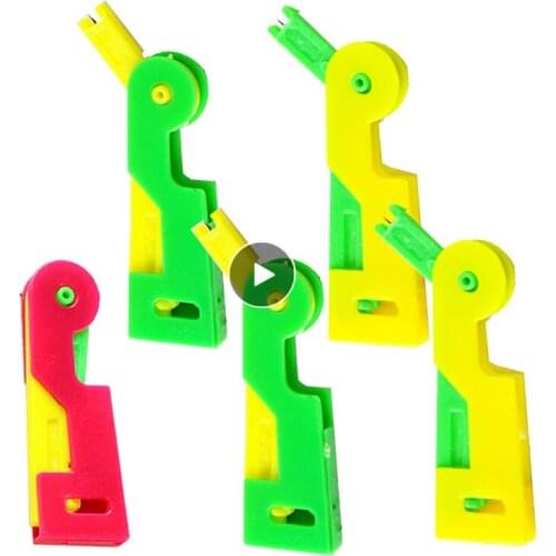 5pcs Random Color Automatic Needle Threader Thread Helpful Elderly Guide Easy Use Sewing Tool For Elderly Women Arts Sewing Tool