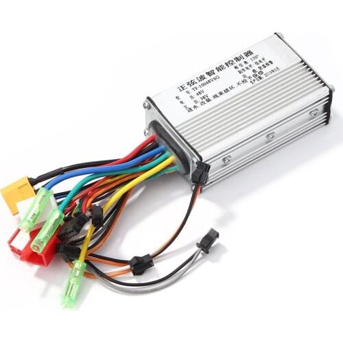 Electric Bicycle Accessories 48V Aluminum Alloy Electric Scooter Controller Brushless Regulator Speed Controller E-bike Scooter