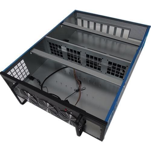 Server case 12 GPU Crypto Coin Open Air Mining Server Frame Rig Graphics Case ETH Ethereum New Computer Power For BTC