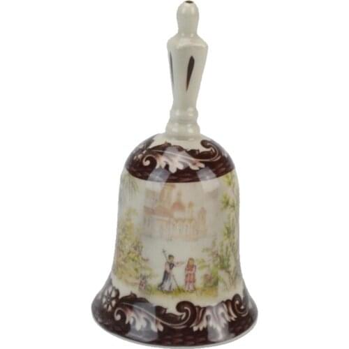 European style decoration antique brass and square glass vase