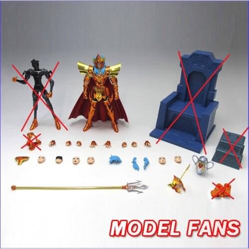 MODEL FANS IN-STOCK gt xc star Saint Seiya cloth myth EX 2.0 Poseidon PVC Action Figure Metal Armor Model Toys