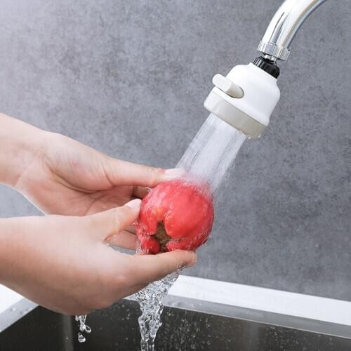 Kitchen Faucet 360 Degree Adjustable Faucet Bubbler Water Filter Diffuser Water Saving Nozzle Faucet Connector Shower