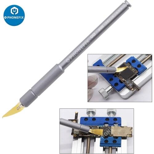 High-quality Motherboard BGA IC Knife CPU NAND IC CHIP Remove Glue Edge Thin Blade Phone Maintenance Knife For iPhone Repair
