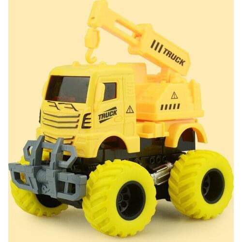 Baby Simulation Engineering Car Toy Excavator Model Tractor Toy Dump Truck Diecast Model Car Toy Mini Gift for Boy