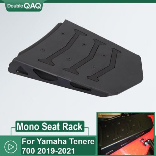 NEW Black Motorcycle Accessories Seat Cover For Yamaha Tenere 700 2019 2020 2021 Mono Seat Rack