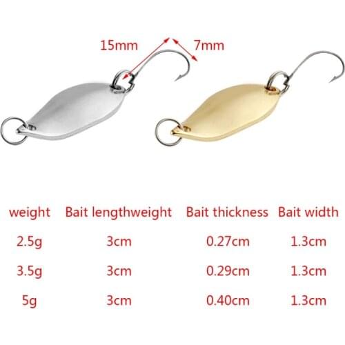 448D Fishing Lures Wobble Rotating Metal Bait For Pike Bass Trout Treble Hook Artificial Hard Baits Spinner Spoon Lure