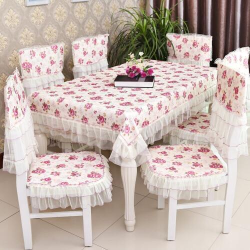 High Grade Fabric Tablecloth Rectangle Elegant Hollow Embroidered Floral Thick Table cloth Wedding Party Decor Table Covers