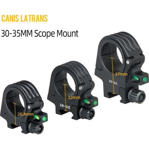 Canis Latrans Tactical different Center height scopes mounts 30-35mm Picatinny Rail mount dobble ring Gun Riflescope Mount C2
