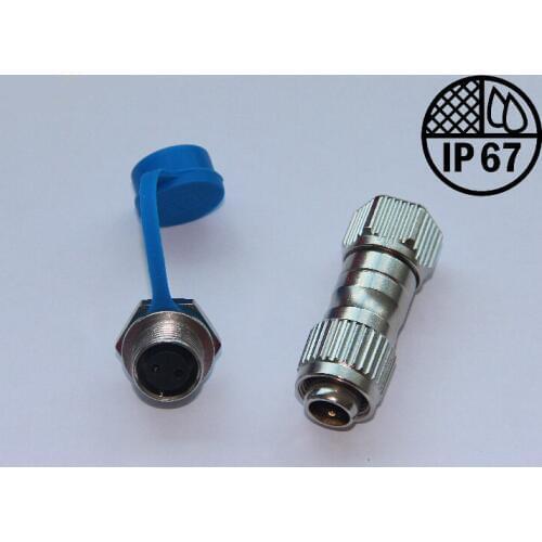 Waterproof Aviation Plug Socket Connector HA20 2/3/4/5/6/7/8/9/10/12 Pins